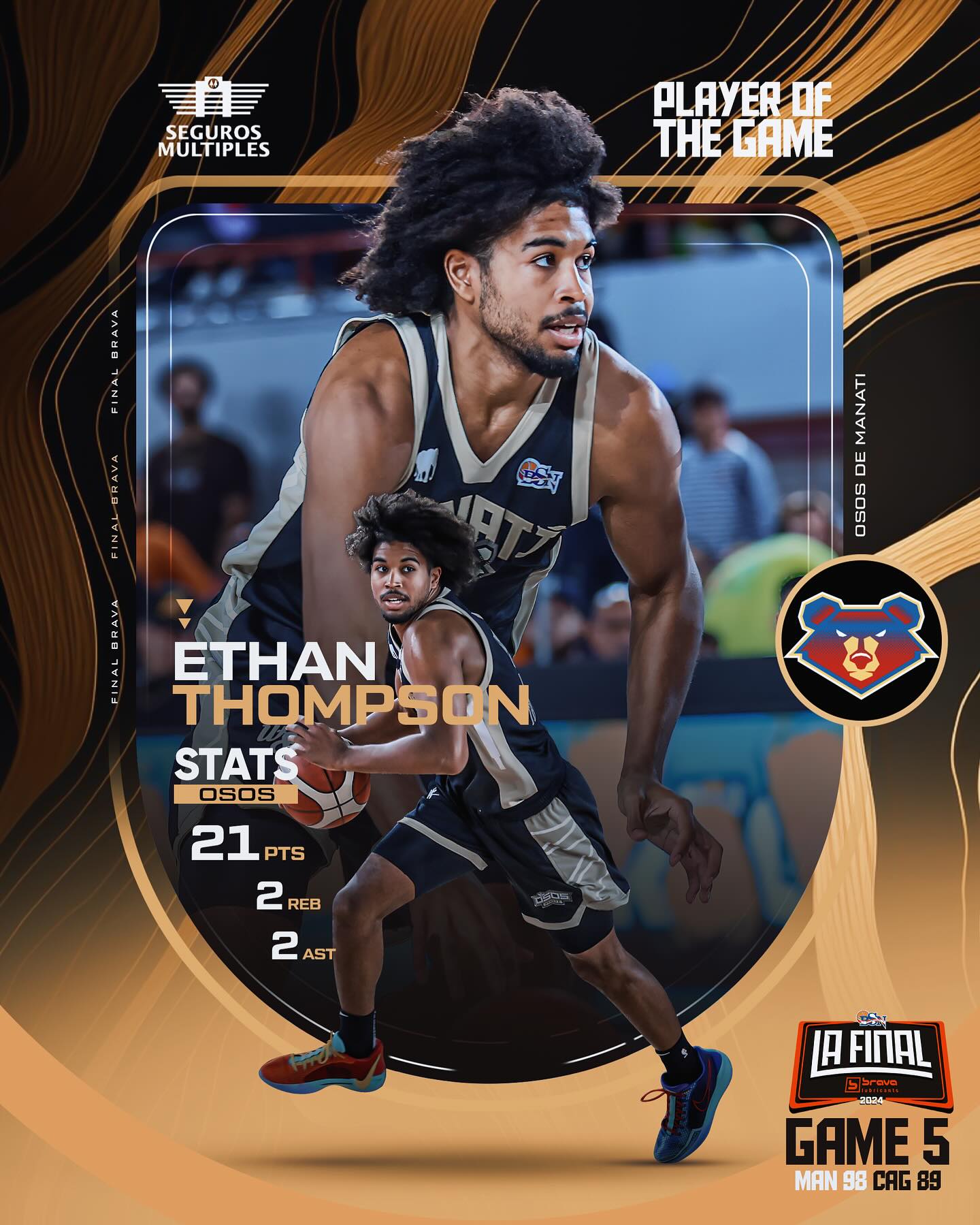 Ethan Thompson juego 5