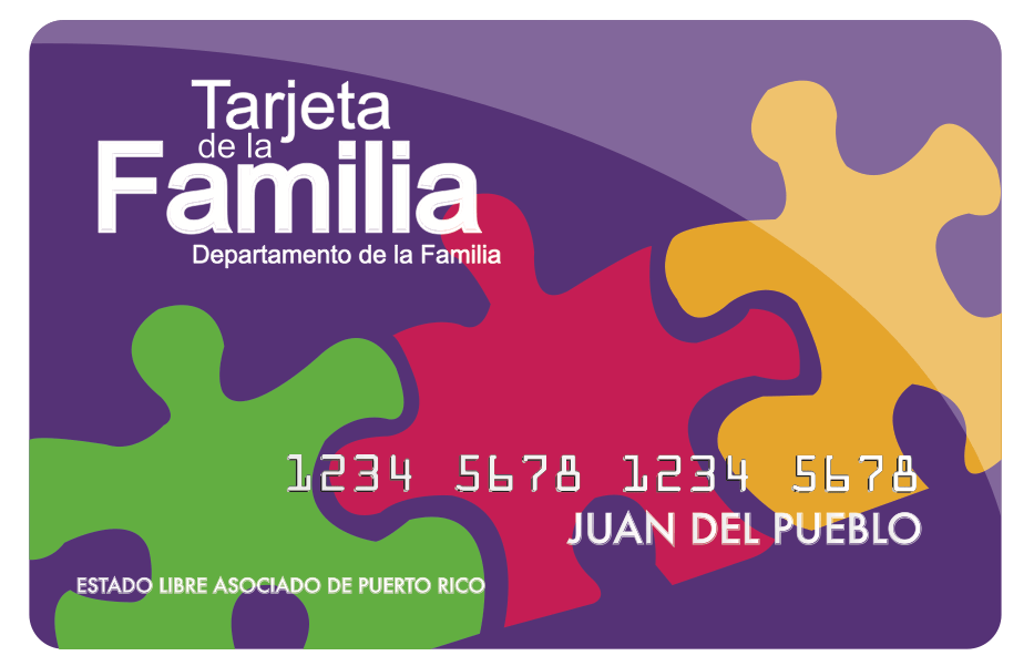 Tarjeta de la Familia PAN 1