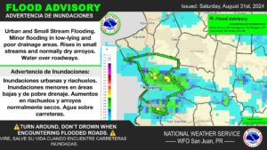 advertencia inundaciones