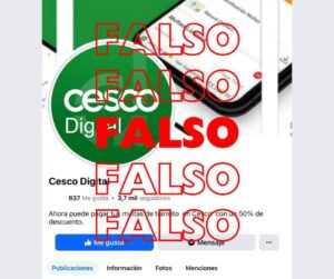 cuenta falta cesco