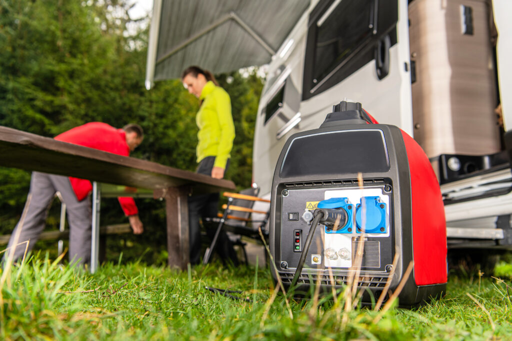 gasoline powered generator running next to camper 2023 11 27 05 02 41 utc scaled