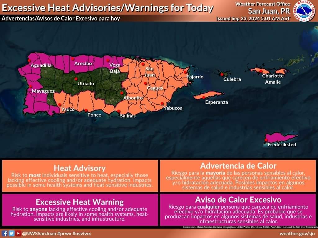 calor excesivo 23 sept