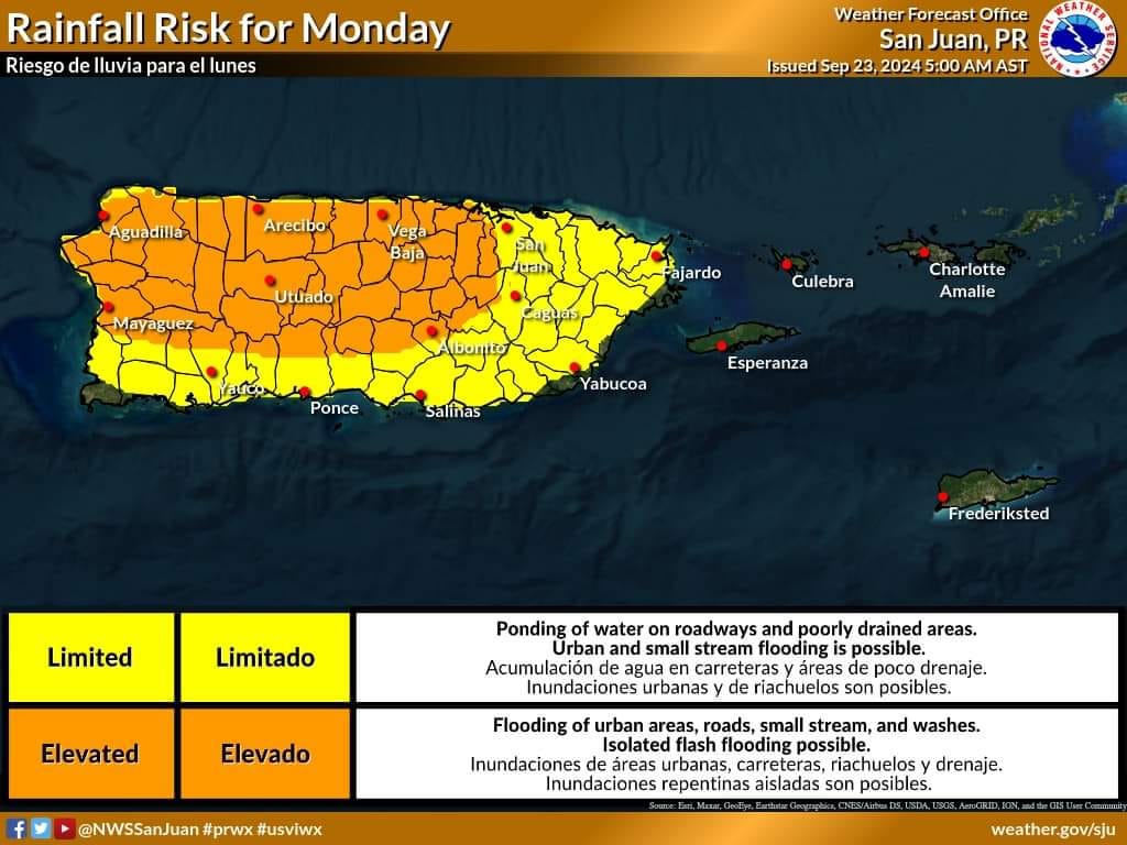 mapa probabilidad lluvia 23 sept