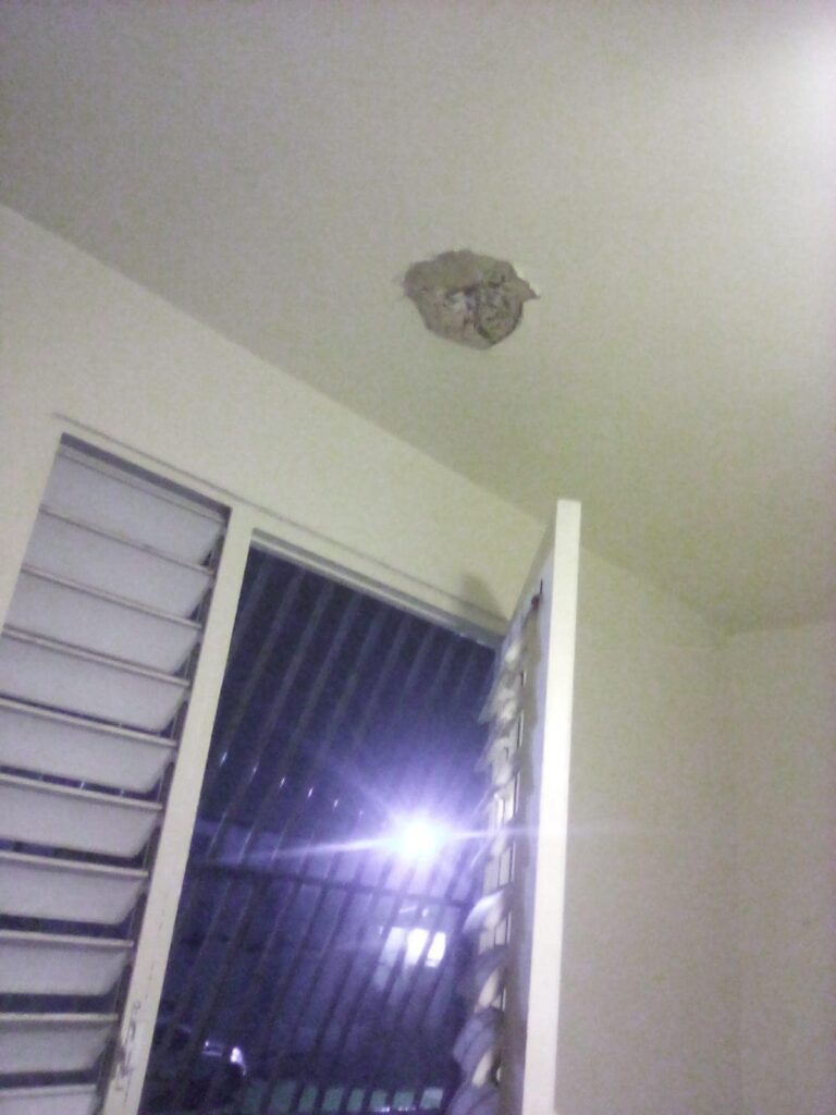 rayo impacta residencia 1
