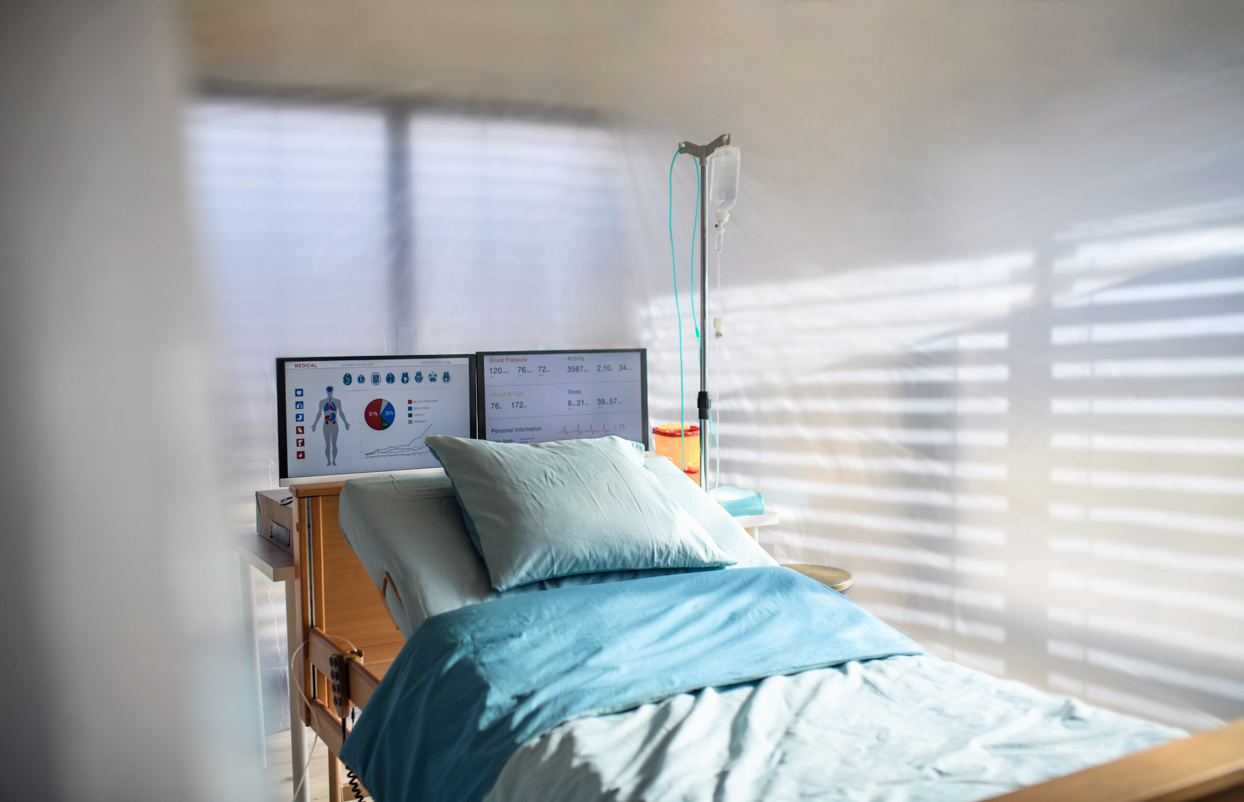 empty bed in hospital room coronavirus concept 2023 11 27 04 49 27 utc scaled