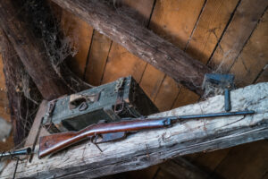 old hunting rifle on display 2023 11 27 05 08 25 utc scaled