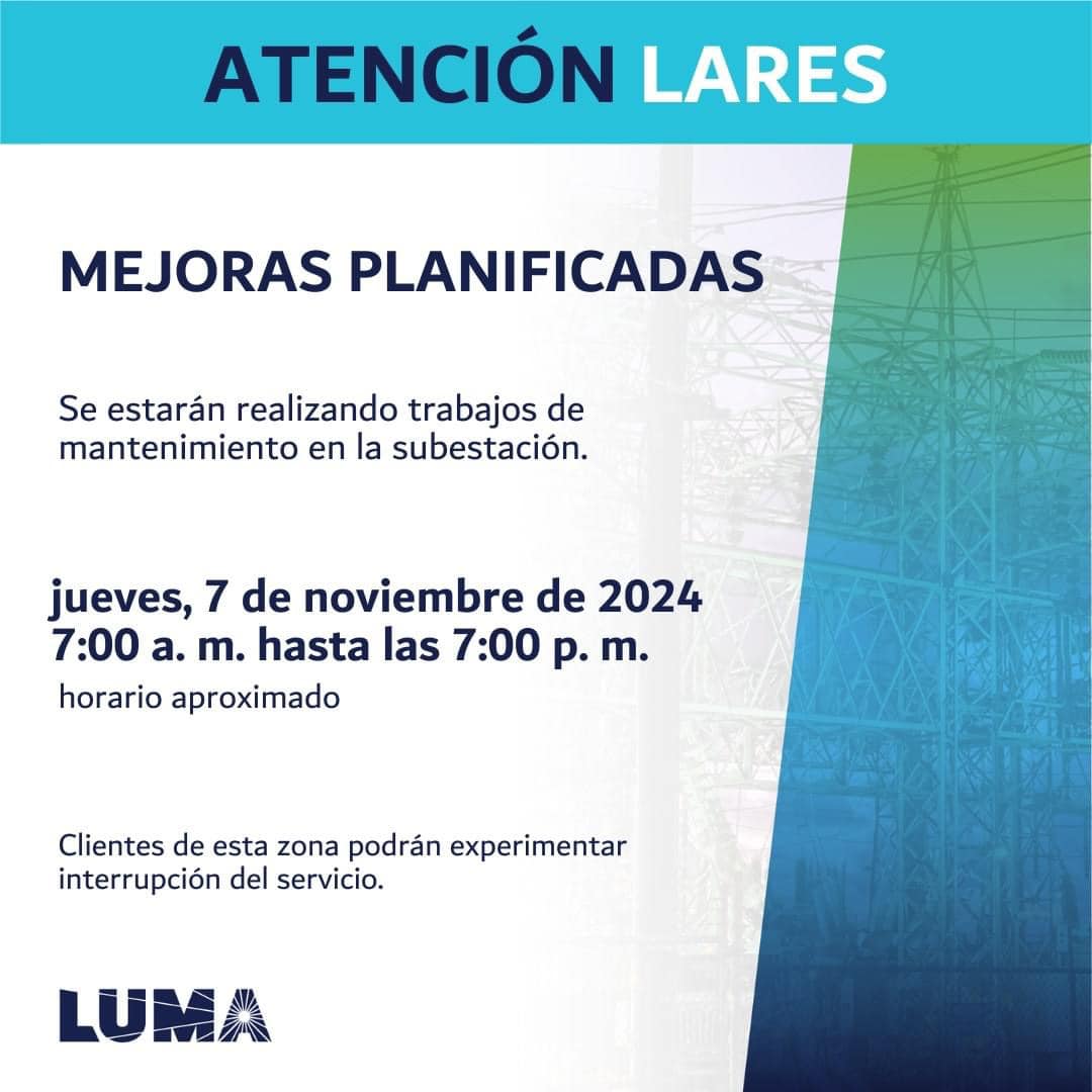 LUMA trabajos lares