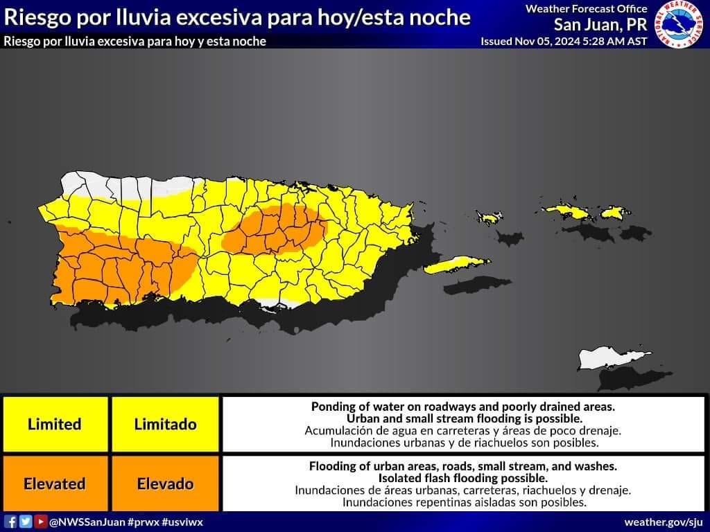 mapa lluvias 5 noviembre